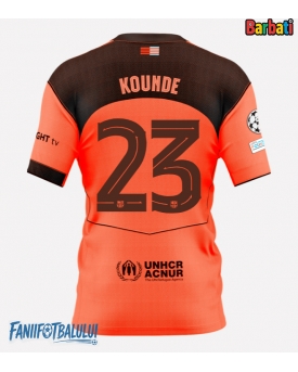 Barcelona Jules Kounde #23 Tricou Fotbal Replică 2025-26 Barbati Treilea